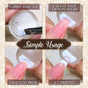 Tampon Jelly Nail Art French Manucure