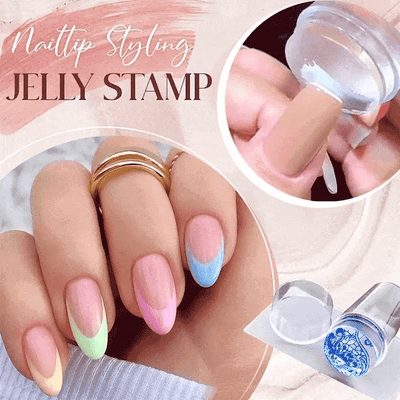 Tampon Jelly Nail Art French Manucure