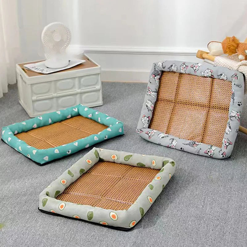 Lit d'été rafraîchissant pour chiens et chats
