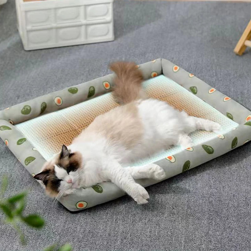 Lit d'été rafraîchissant pour chiens et chats