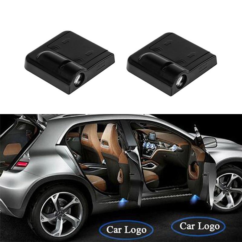 LED de bas de porte avec logo
