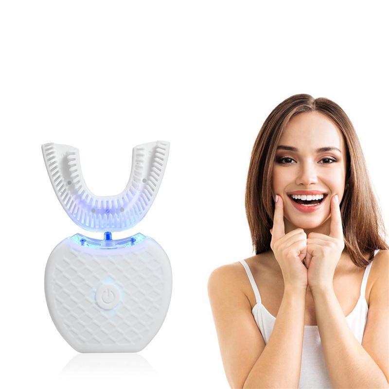 Brosse à dents ultrason en forme de U