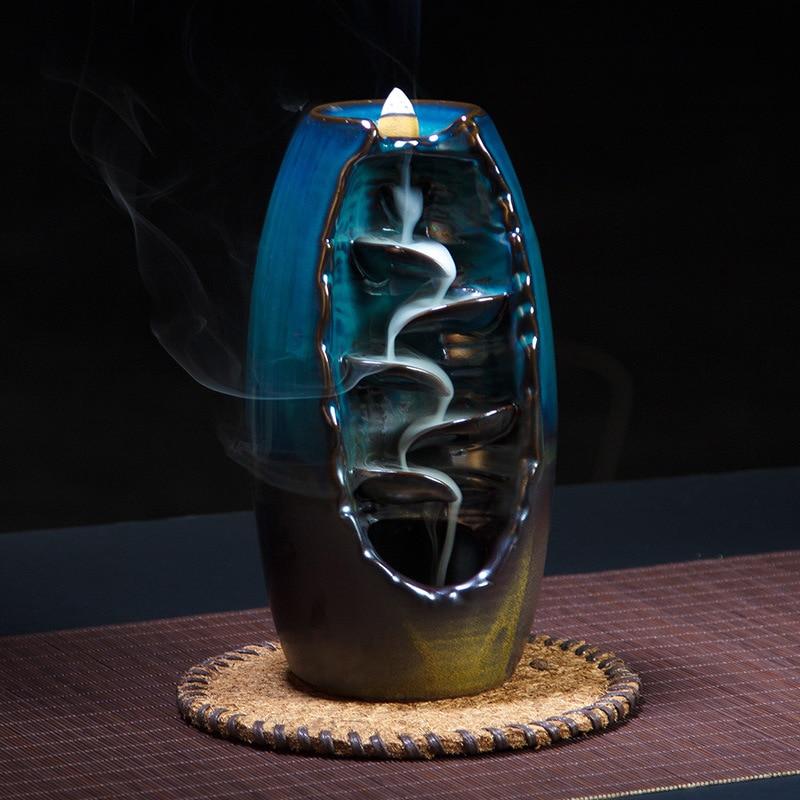 Porte-encens en cascade