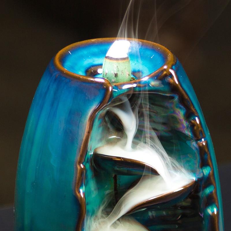 Porte-encens en cascade
