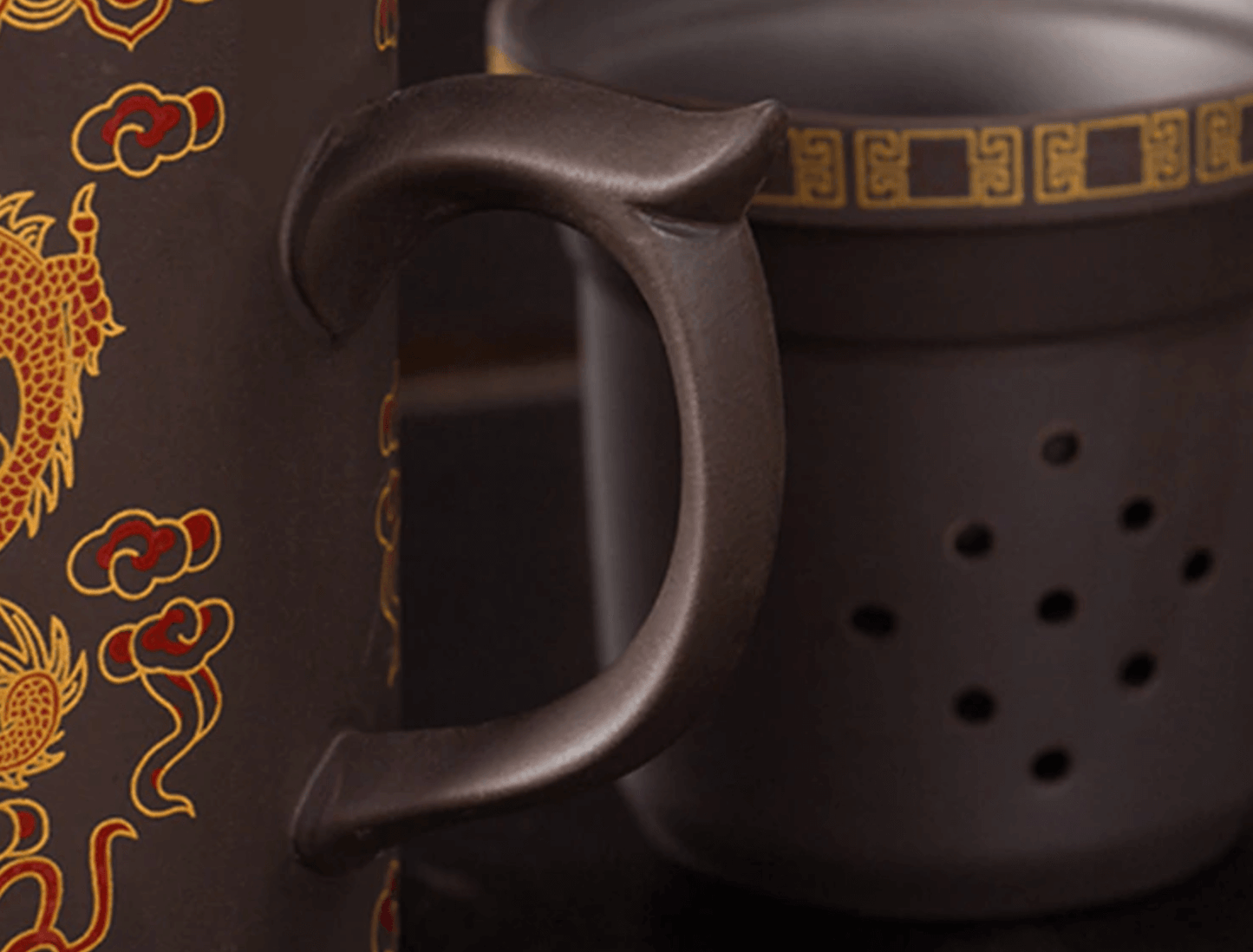 Mug Infuseur À Thé En Porcelaine