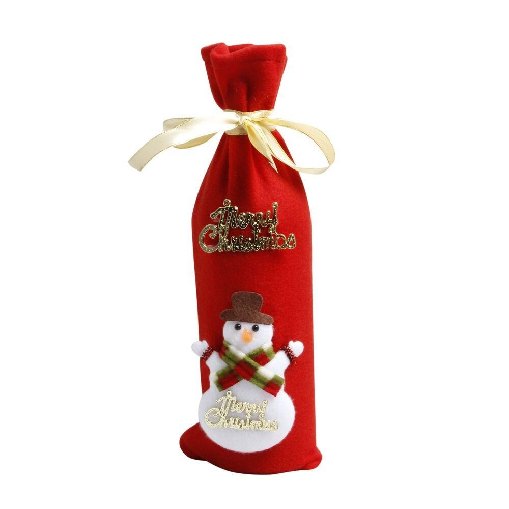 Cache-bouteille spécial Noël