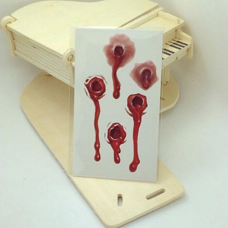 Stickers taches de sang pour visage et corps