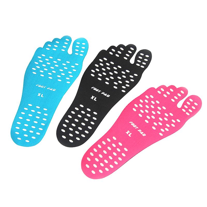 Semelles adhésives, pour marcher pieds nus en toute sécurité