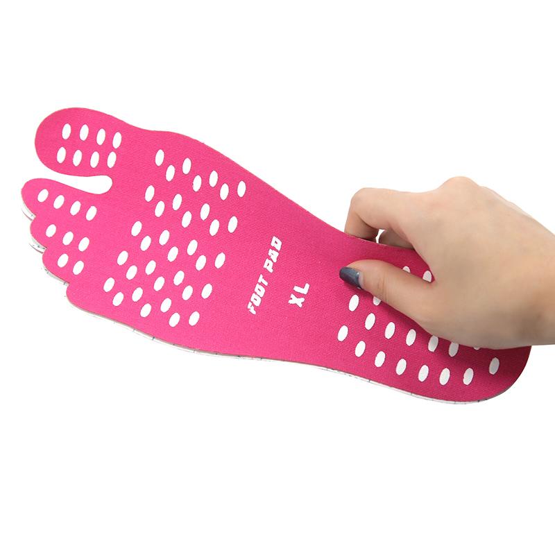 Semelles adhésives, pour marcher pieds nus en toute sécurité
