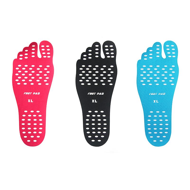 Semelles adhésives, pour marcher pieds nus en toute sécurité