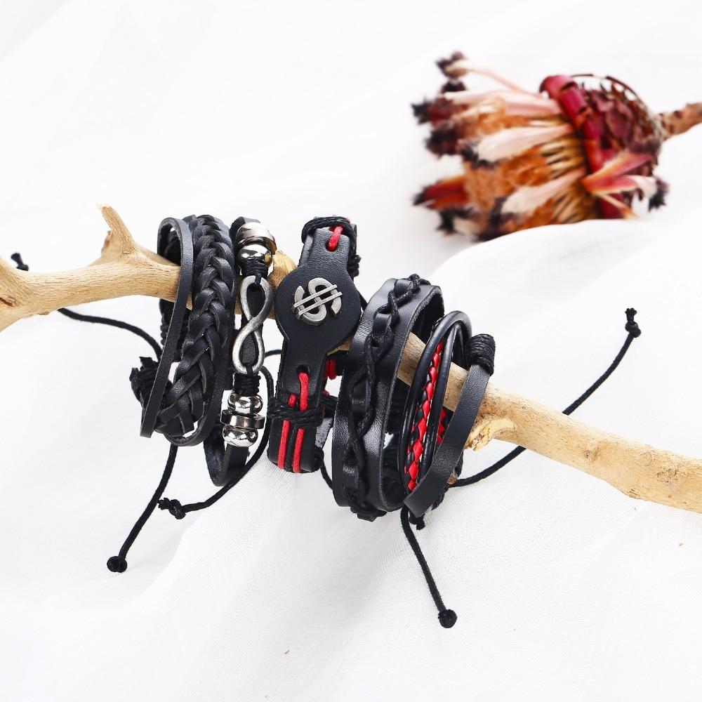 Bracelet multicouches hommes