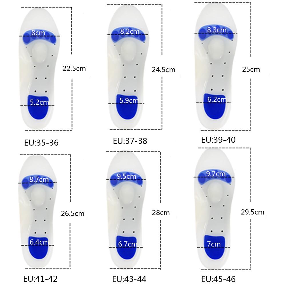 Semelle orthopédique en gel