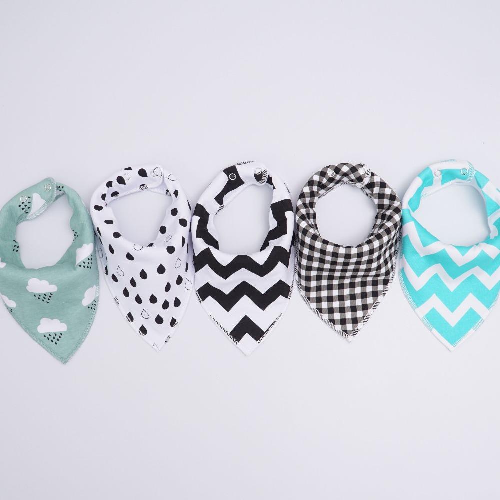 Pack de 4 Bavoirs Fashion Mixtes Super Absorbants