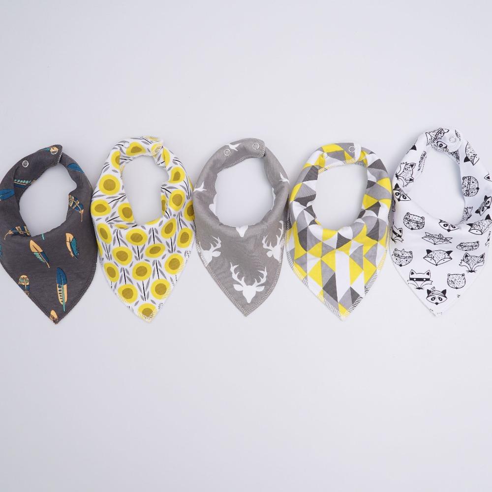 Pack de 4 Bavoirs Fashion Mixtes Super Absorbants