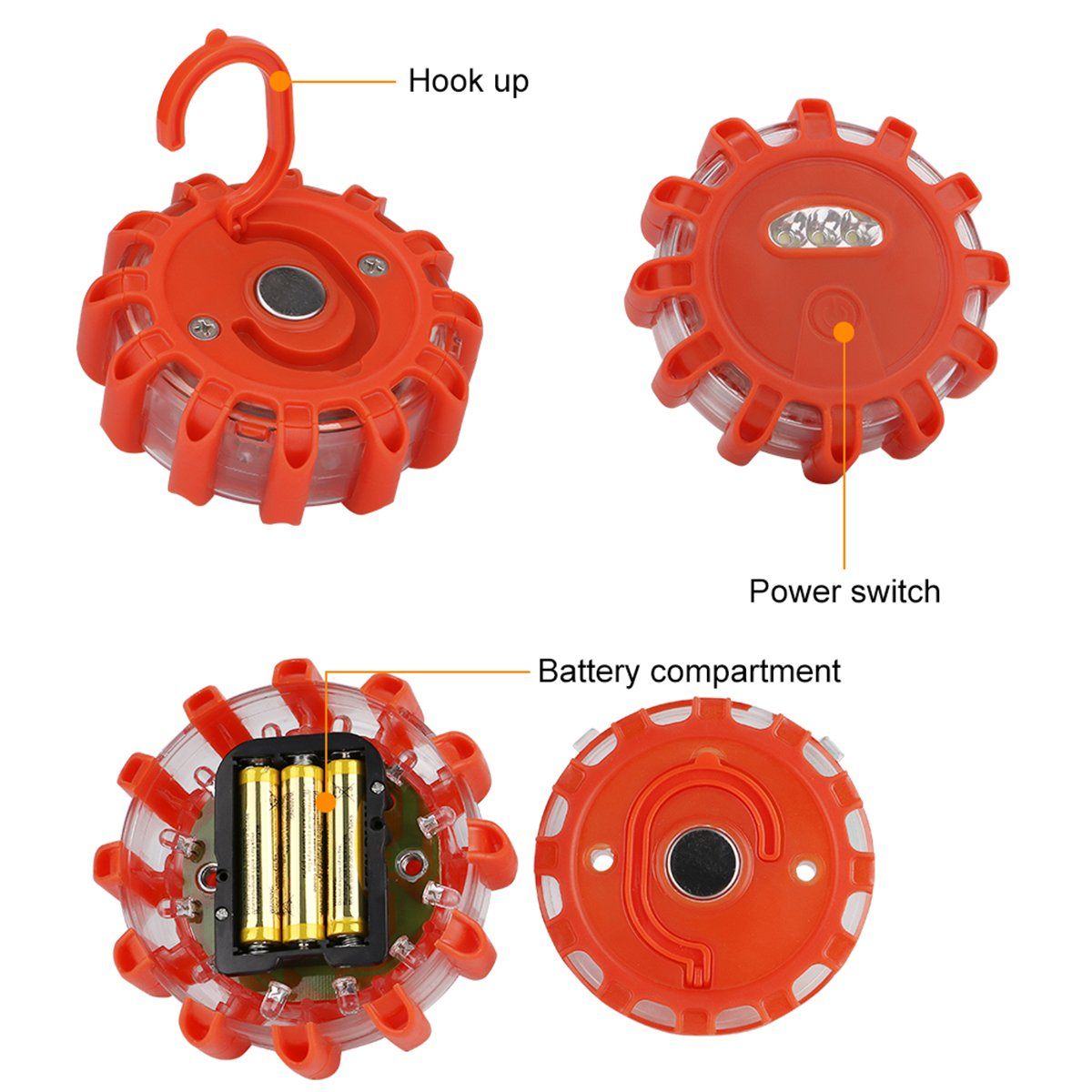 LED clignotant alarme
