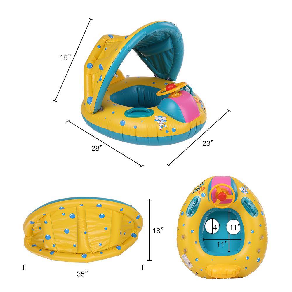 Piscine En PVC Gonflable Et Réglable Pour Bébé
