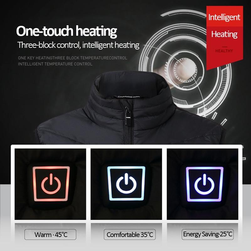 Veste chauffante électrique