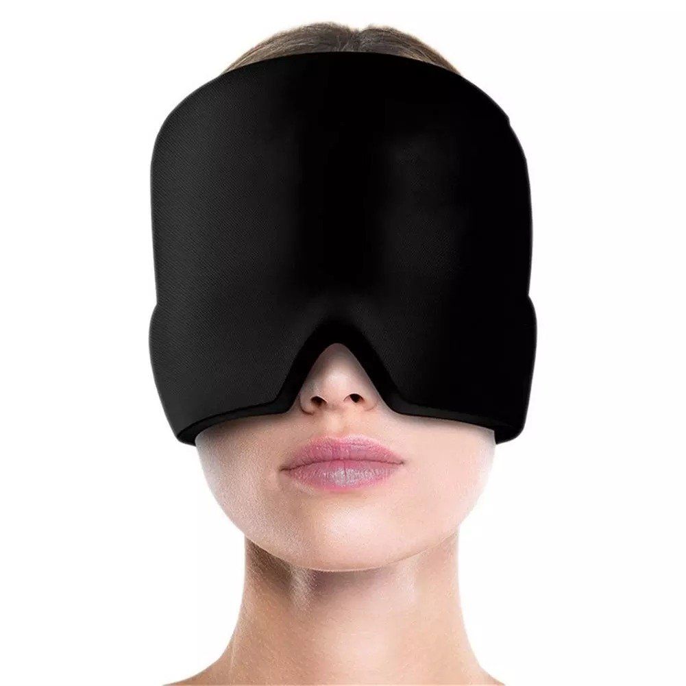 Bonnet anti-migraine chaud/froid