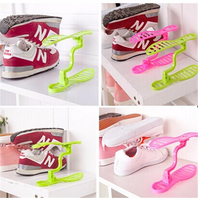 organisateur de chaussures superposées
