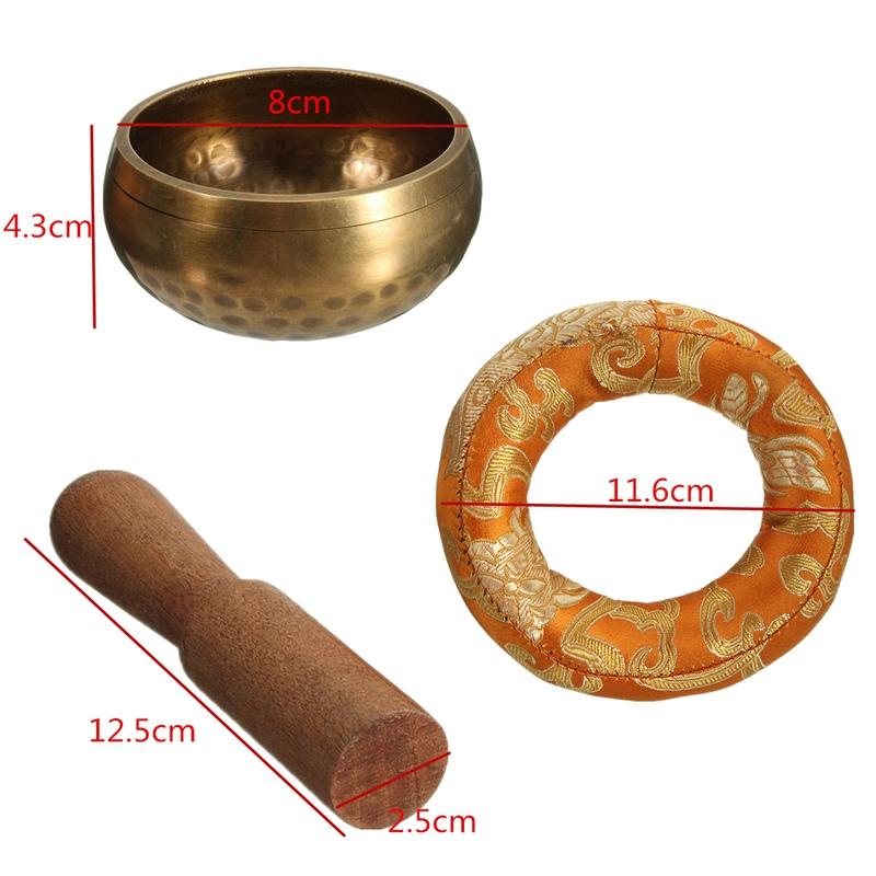 Bol Chantant Tibétain 8cm Avec Son Coussin
