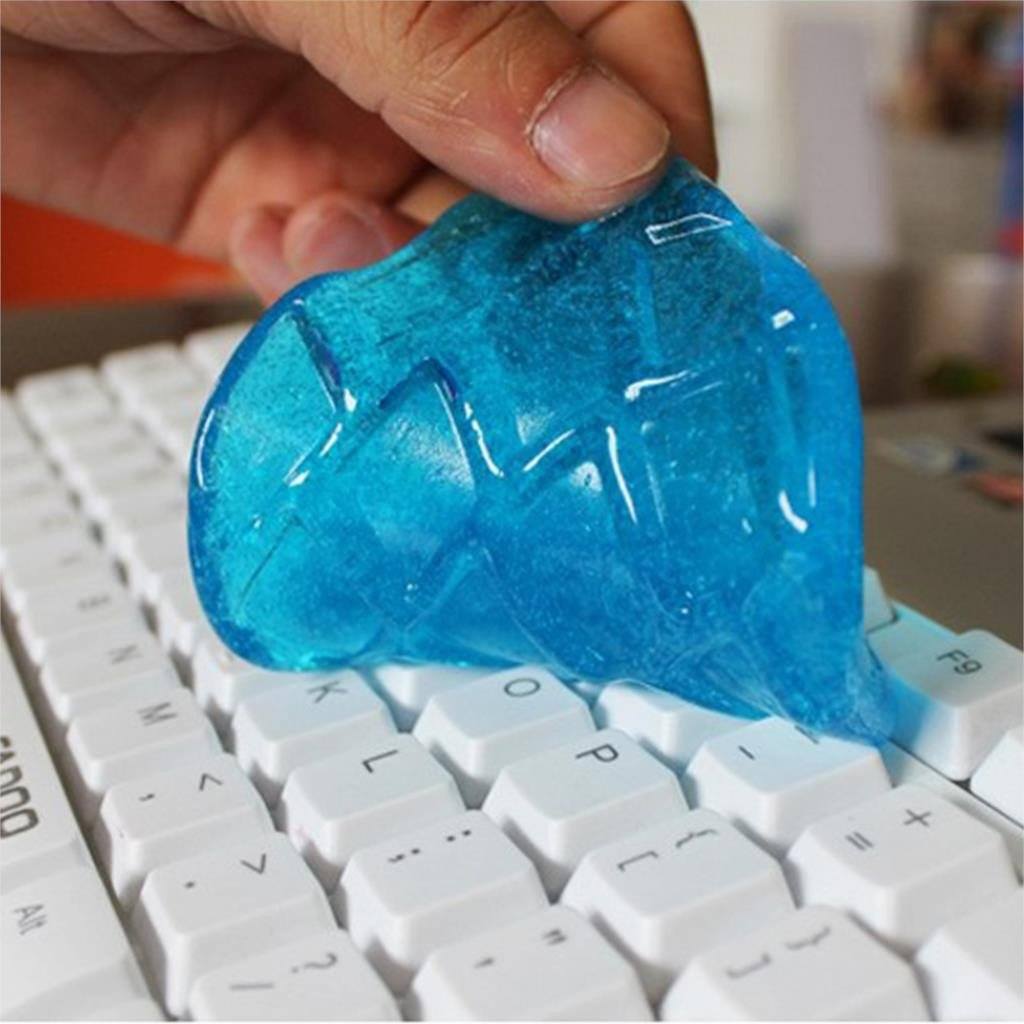 Gel solide nettoyeur de clavier ordinateur