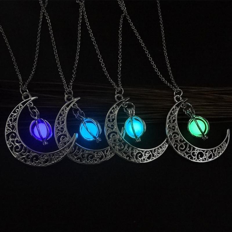 Collier en lune lumineux