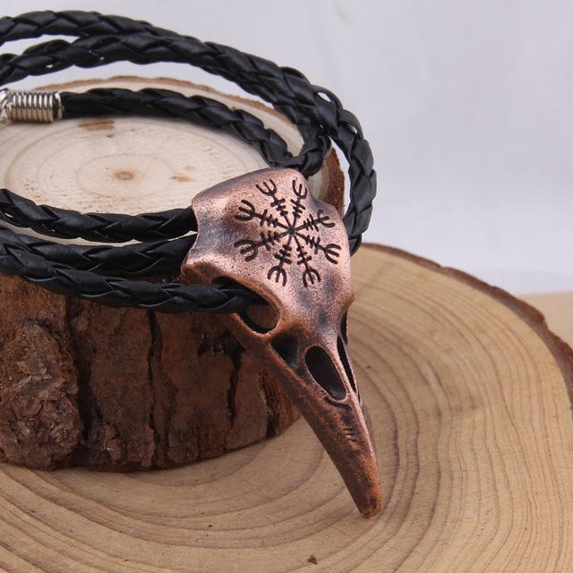 Pendentif Vicking Crane de Corbeau