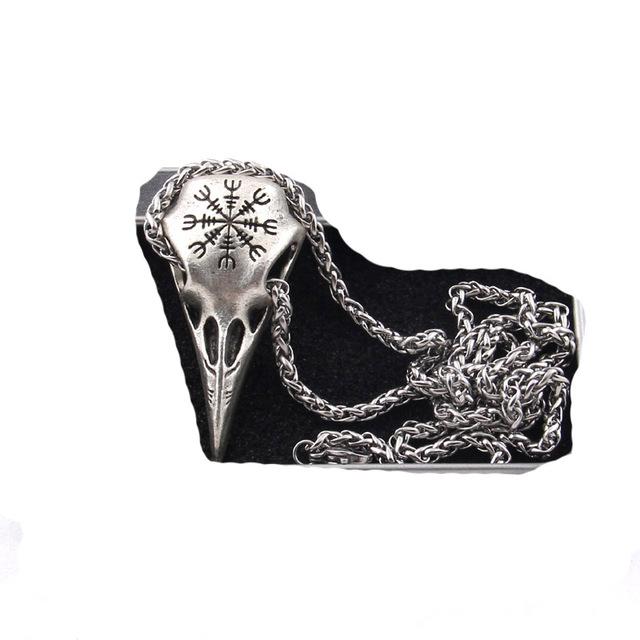 Pendentif Vicking Crane de Corbeau