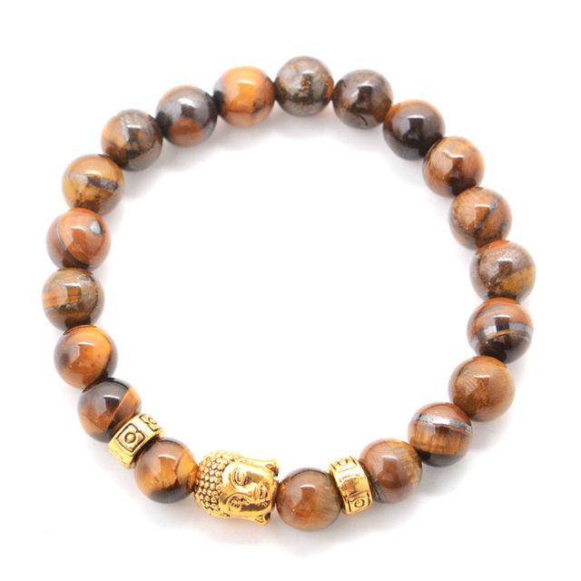 Bracelet 7 chakras en pierres naturelles
