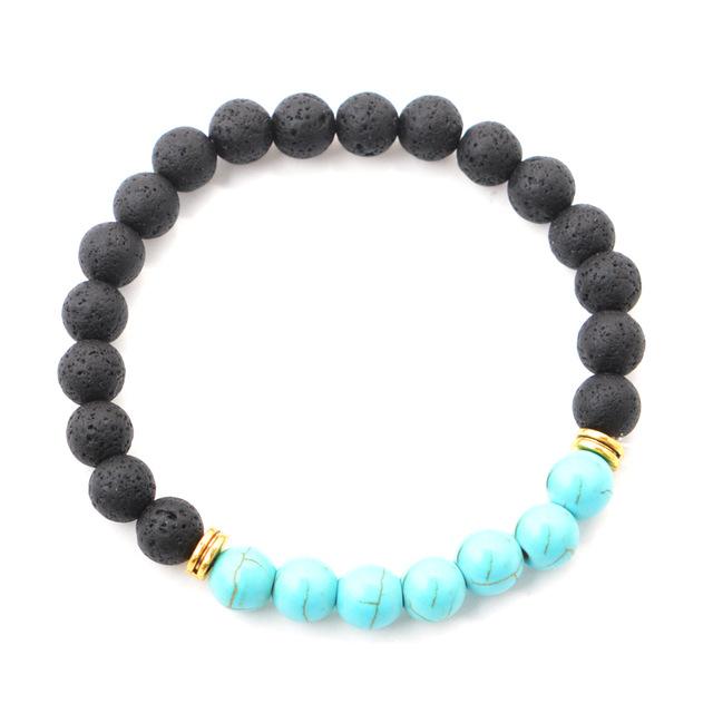 Bracelet 7 chakras en pierres naturelles