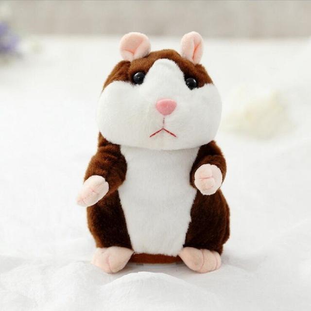 Hamster la peluche interactive qui parle