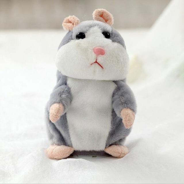 Hamster la peluche interactive qui parle