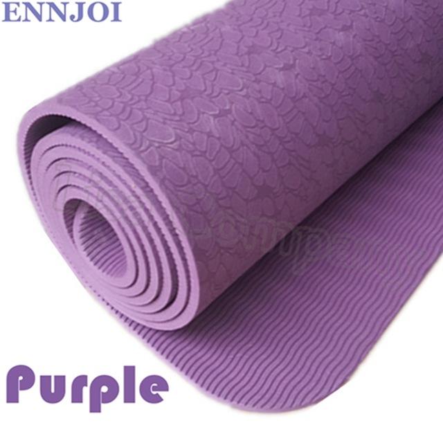 Tapis de yoga anti-dérapant de haute qualité de fabrication