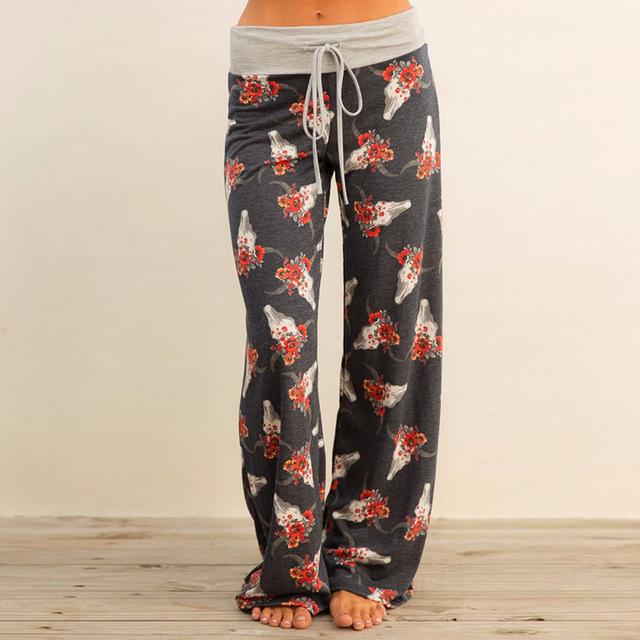 Pantalon large femme