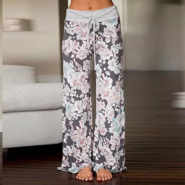 Pantalon large femme