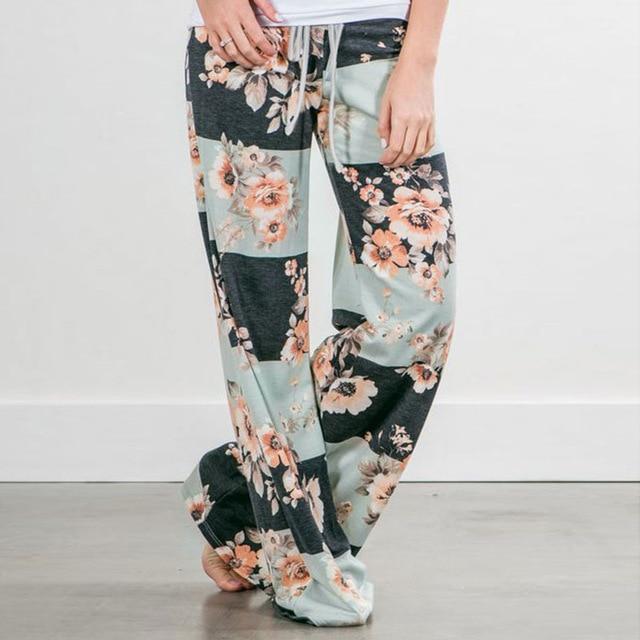 Pantalon large femme