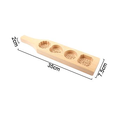 Moule à biscuit avec motifs en relief