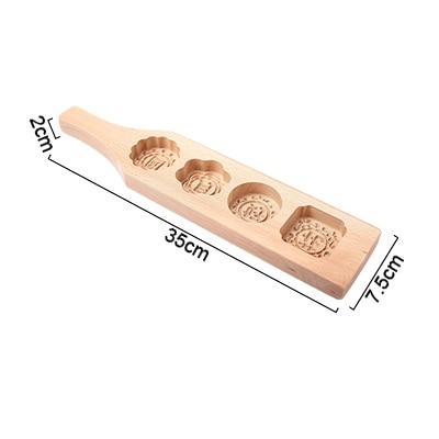 Moule à biscuit avec motifs en relief