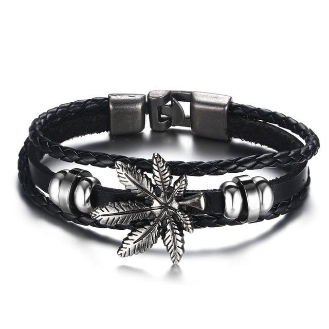 Bracelet cuir pour hommes