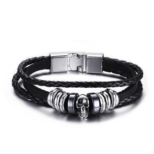 Bracelet cuir pour hommes
