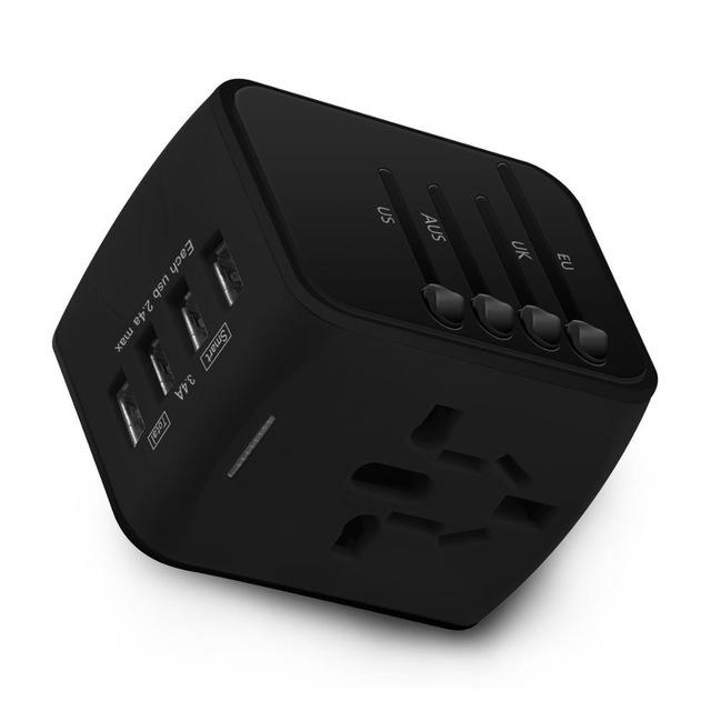 adaptateur prise anglaise US, EU, AU & Asie
