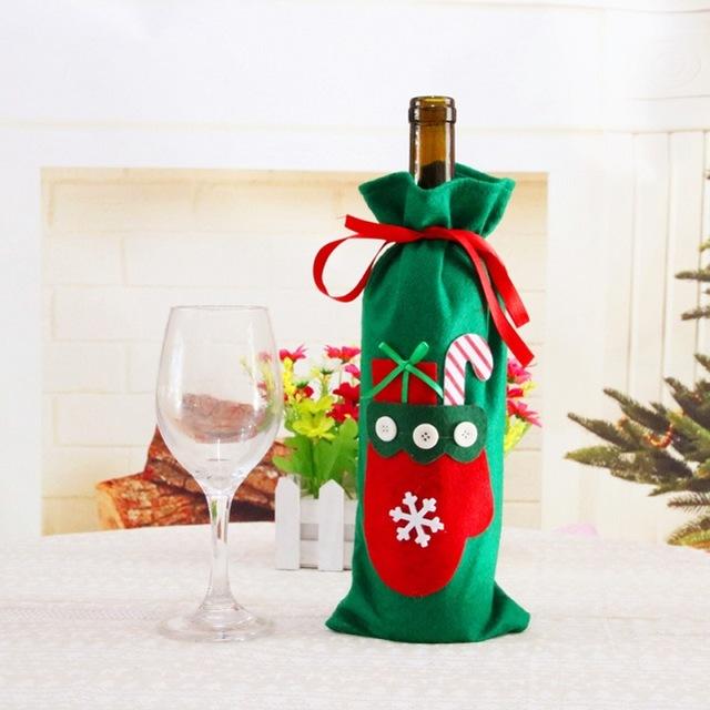 Cache-bouteille spécial Noël