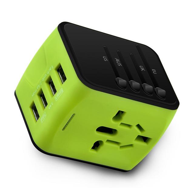 adaptateur prise anglaise US, EU, AU & Asie