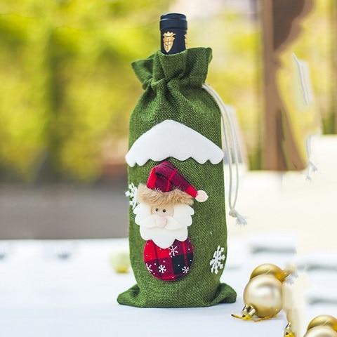 Cache-bouteille spécial Noël