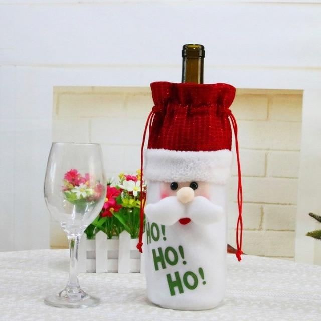 Cache-bouteille spécial Noël