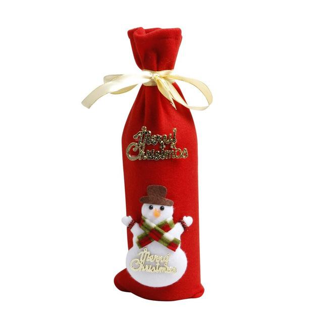 Cache-bouteille spécial Noël