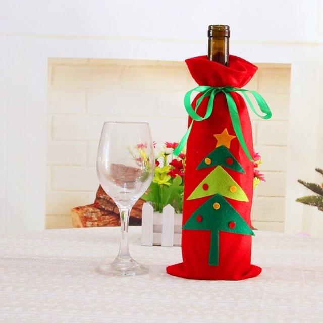 Cache-bouteille spécial Noël
