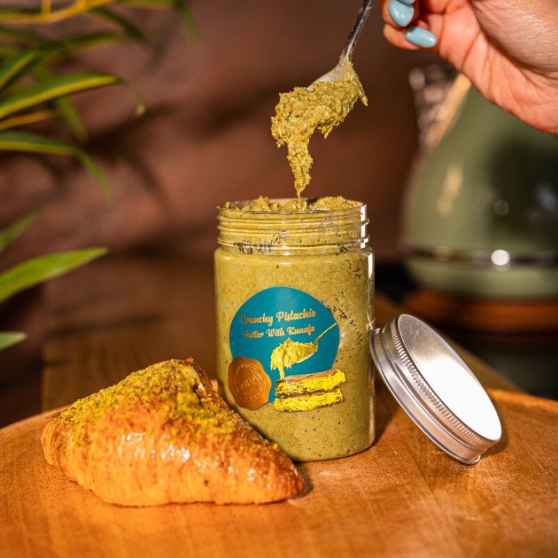 Le Damas Crème de Pistache de Dubaï & Kenafe Croustillant Délice Oriental Authentique et Sophistiquée