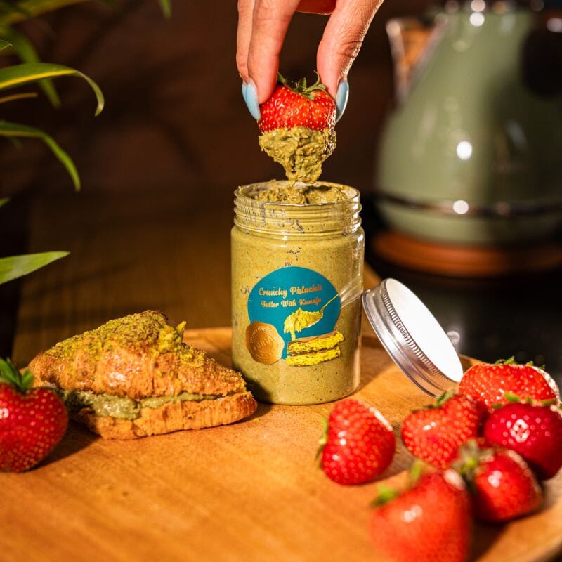 Le Damas Crème de Pistache de Dubaï & Kenafe Croustillant Délice Oriental Authentique et Sophistiquée