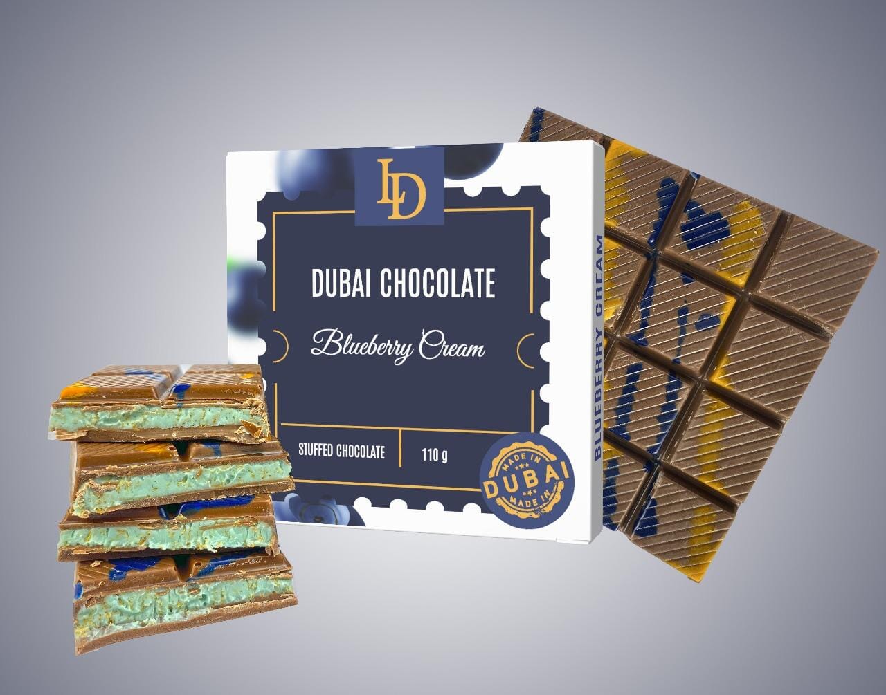 🍫 Chocolat de Dubaï – Fabriqué à Dubaï 🇦🇪 (100 % original)